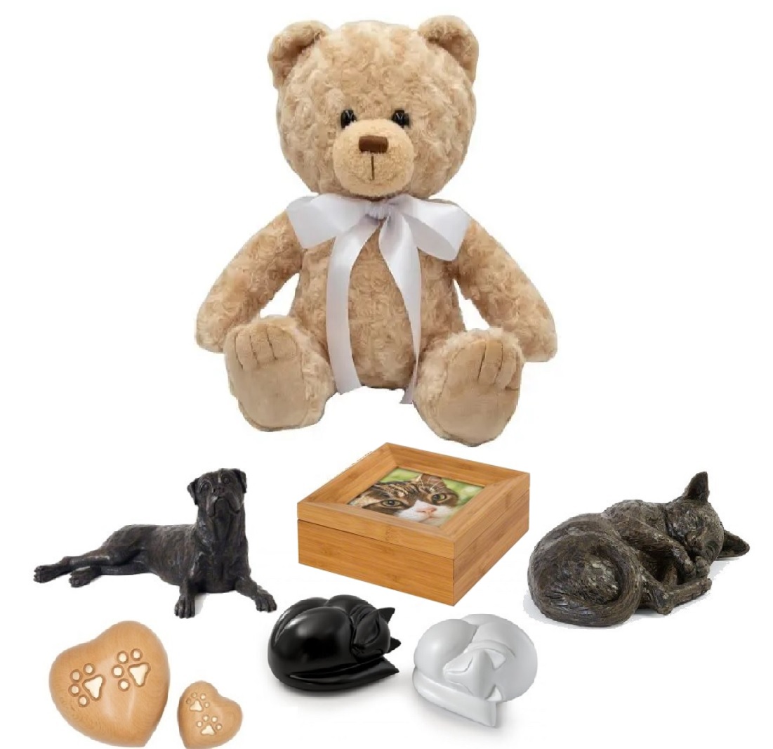 Infinity Pet Crematorium Example Caskets & Urns & Memory Bear