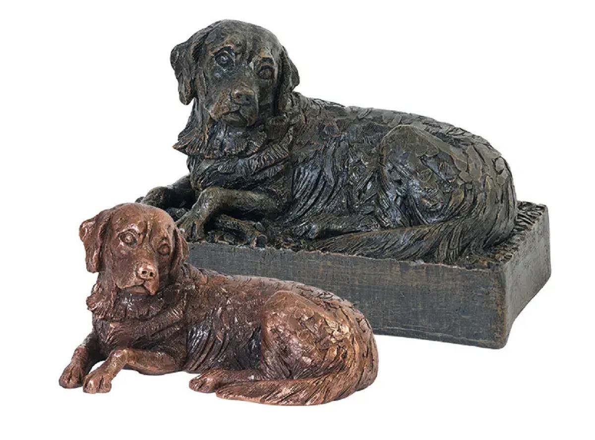 Infinity Pet Crematorium Resin Retriever Ashes Casket