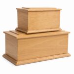 Infinity Pet Casket Solid Wood