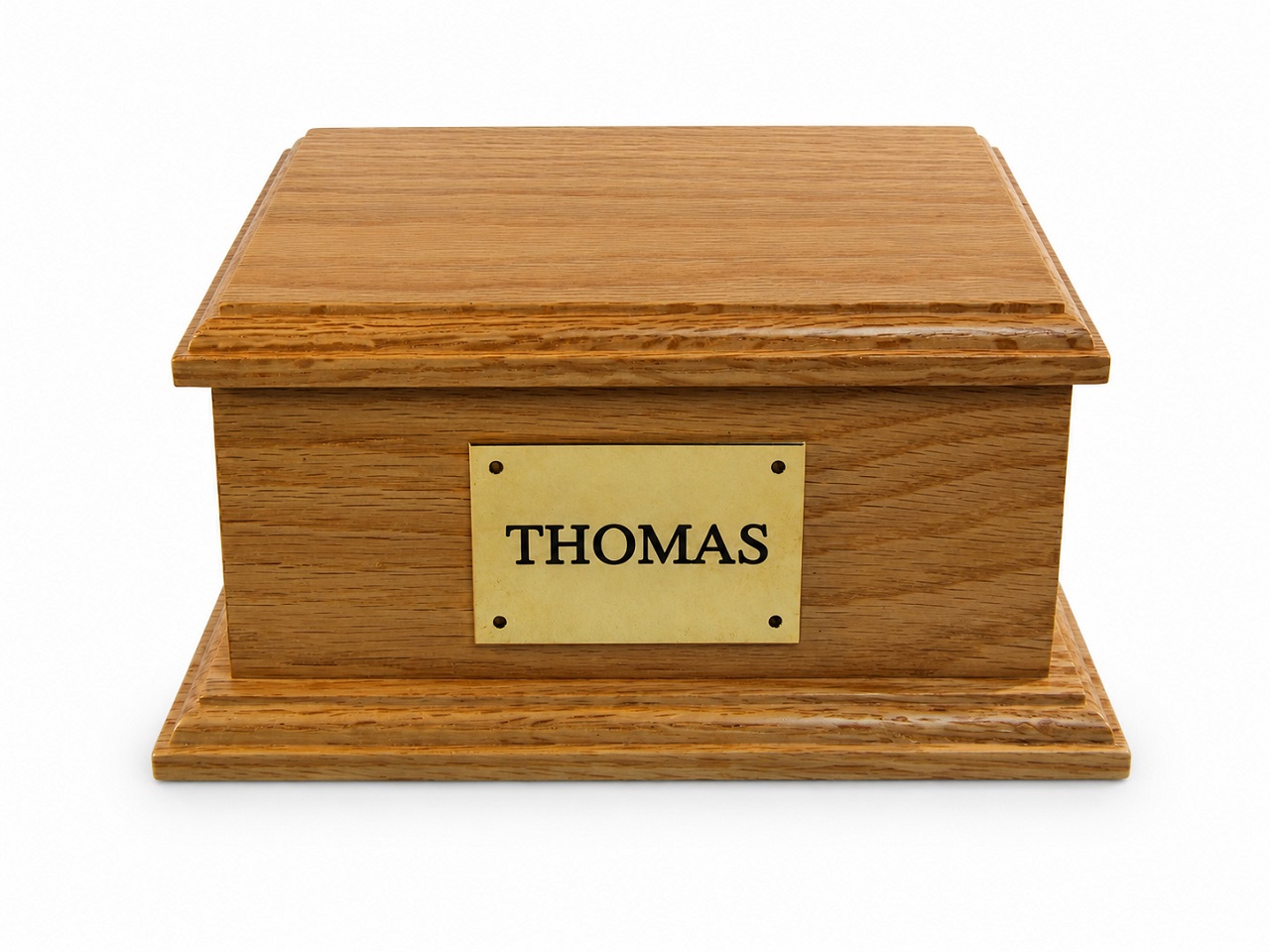Infinity Pet Casket Solid Wood
