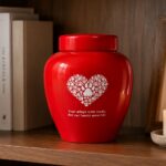Your Wings Were Ready Pet Urn Ceramic Style Finish Lifestyle 1 Infinity Pet Crematorium