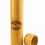 Forever In My Heart Bamboo Cylinder Casket