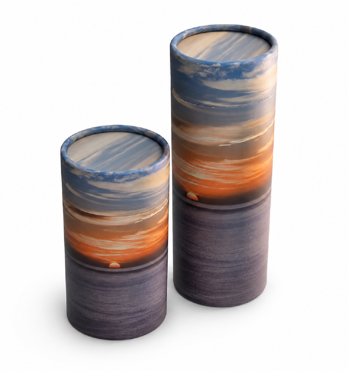 Ocean Sunset Scatter Tubes