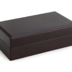 Eden Pet Ashes Casket Dark Bamboo