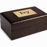 Eden Pet Ashes Casket Dark Bamboo