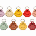 Pet Memorial Paw Print Keyring Ashes Or Fur