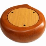 Sleeping Cat Pet Ashes Urn Brown & Black Wood Effect Finish