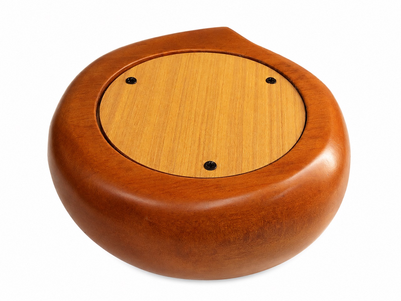 Sleeping Cat Pet Ashes Urn Brown & Black Wood Effect Finish
